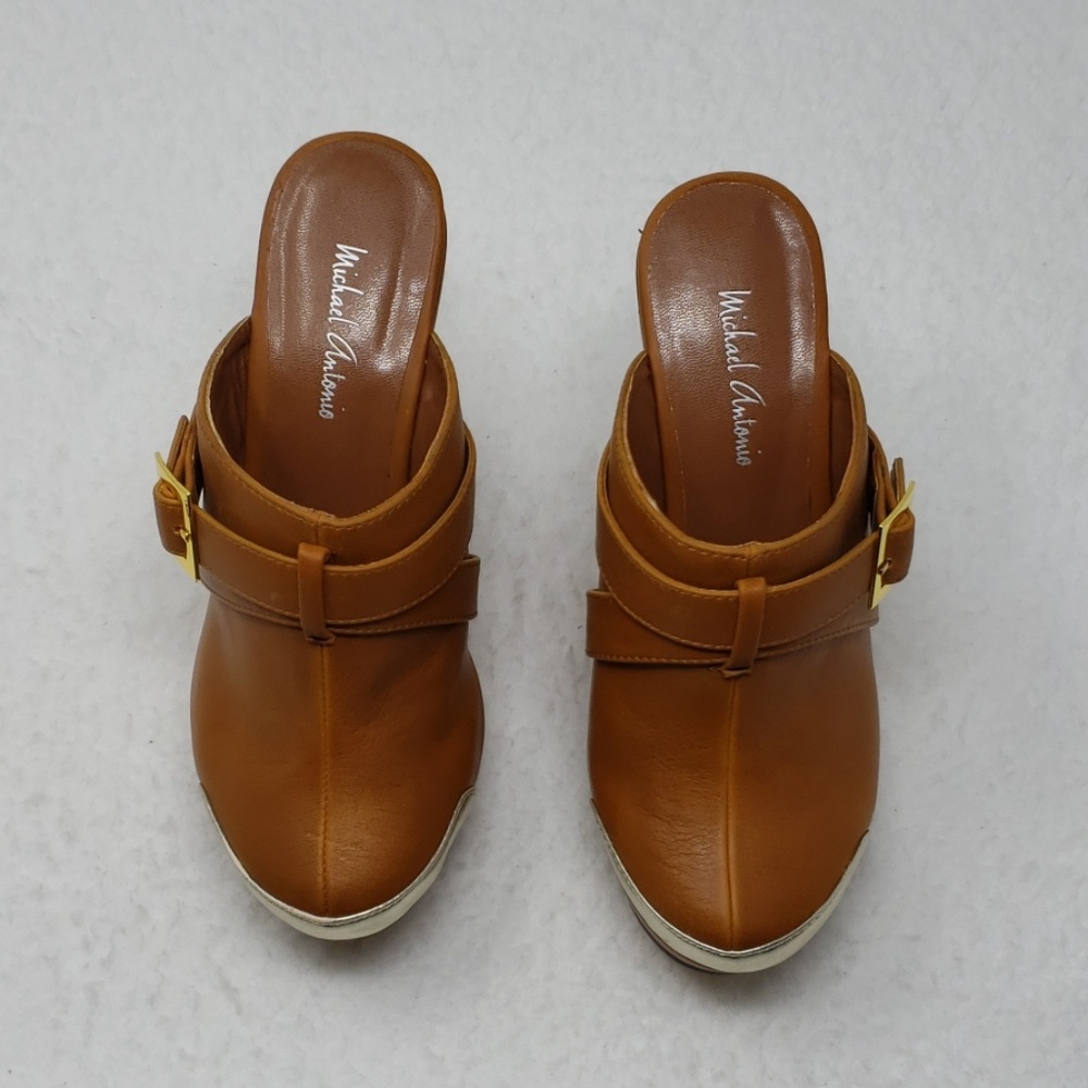 New Platform Wedge Mules - Picture 3 of 8